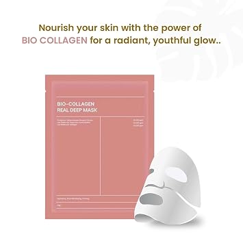 Korean Bio Collagen Overnight Face Mask ( Pack of 4 )