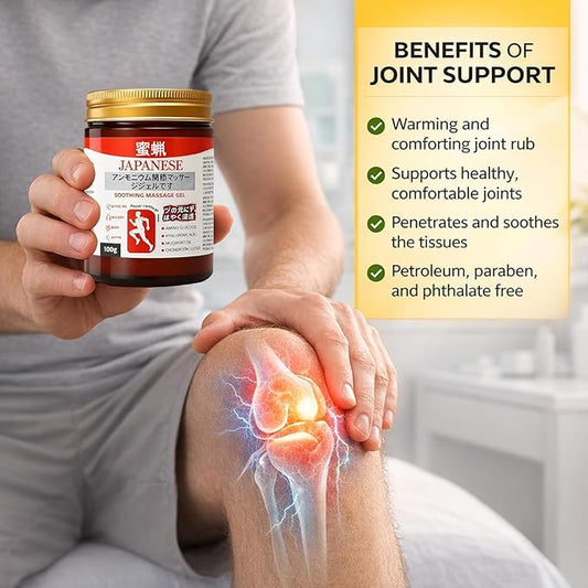 Japanese Formula Soothing Massage Gel for Joint & Muscle Pain Relief